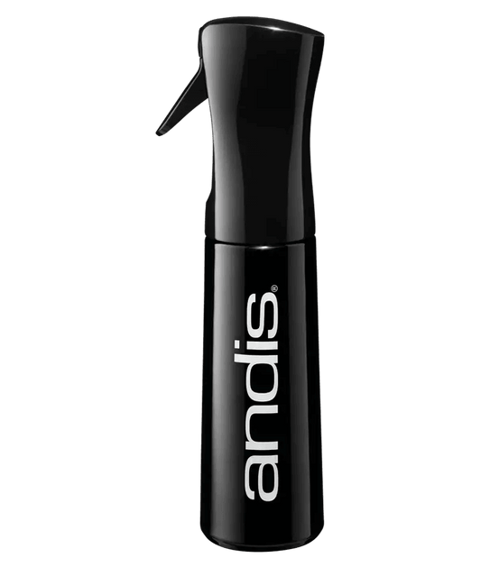 Botella Rociadora de Niebla Continua Andis Negra | Precisión y Estilo Profesional - vivox&space