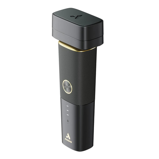 Andis 17300 reSURGE - Afeitadora eléctrica de litio y titanio de precisión recargable en húmedo/seco, color negro - vivox&space