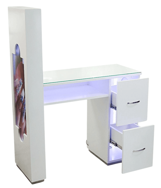 Mesa de Manicure con Esmaltero ll - vivox&space