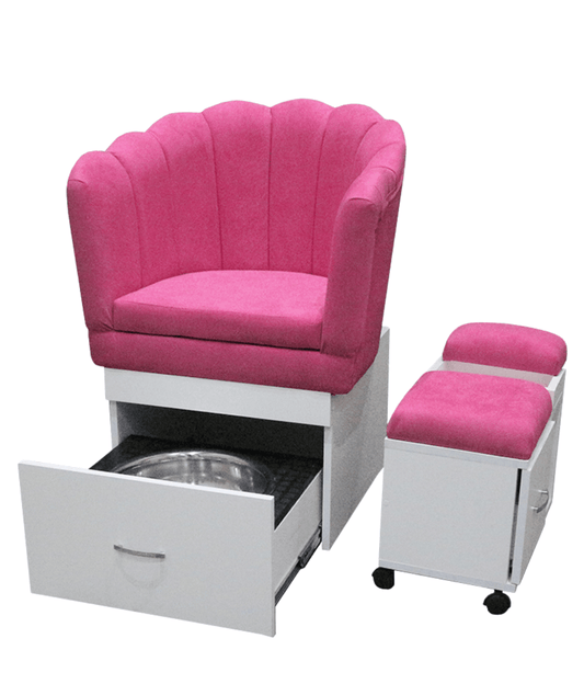 Sillón de pedicura Zura para sala de belleza, spa, estación - vivox&space