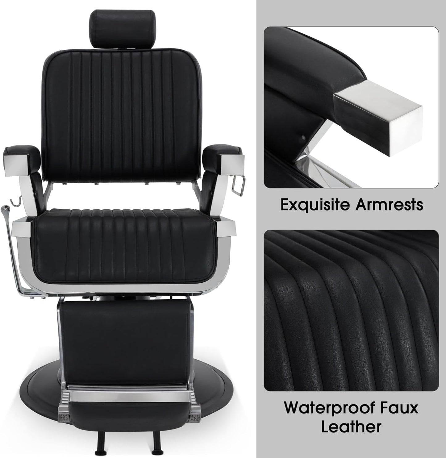 Sillón de Barbero Modelo Europeo -033
