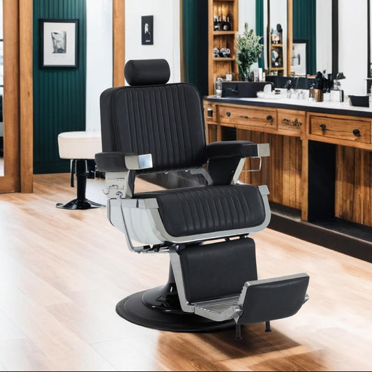 Sillón de Barbero Modelo Europeo Premium