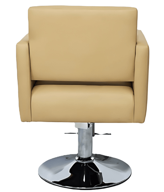 Silla Peluquería Profesional Esther Beige Hidráulica - vivox&space