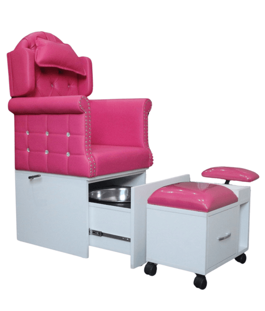 Sillón de pedicura Dyane mas Carrito de pedicura - vivox&space