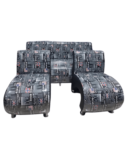 Sillon de espera para barberia y salón spa Clásica Keff - vivox&space