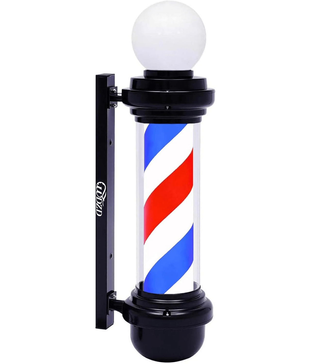 Pole & poste de peluquería & blanco azul y rojo de 27 '' - vivox&space