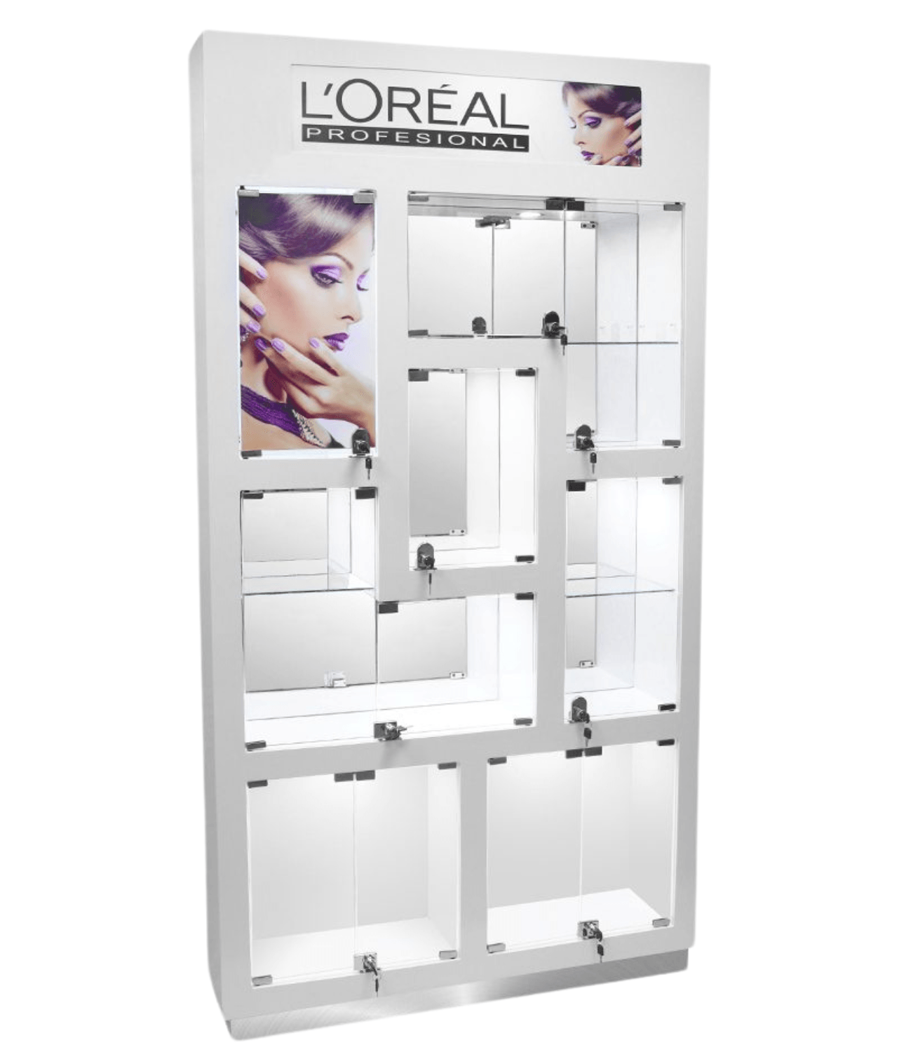 Vitrinas para salón