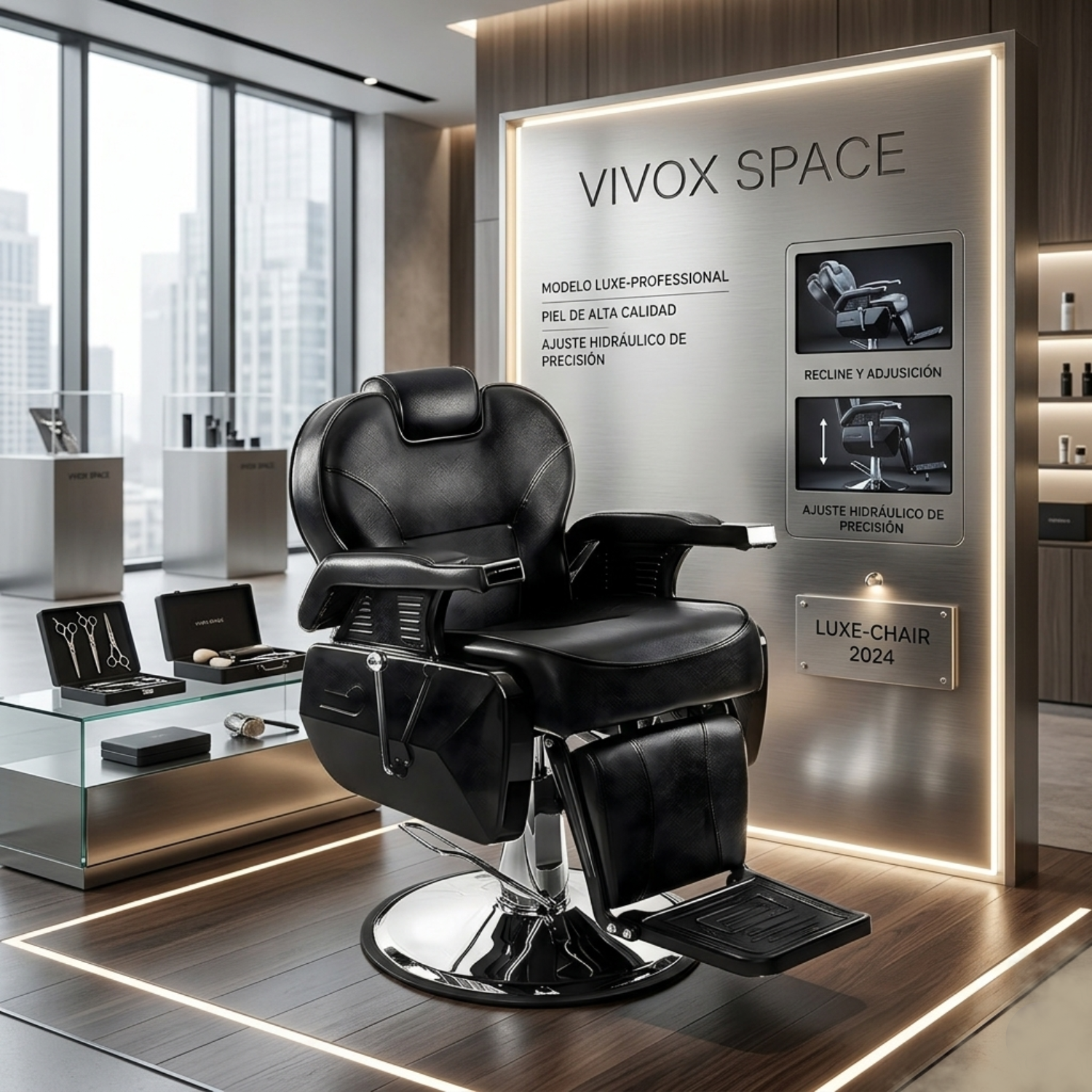 Sillas de barbería - vivox&space