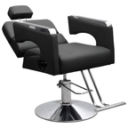 Silla de Maquillaje Modelo DELUX SILVER