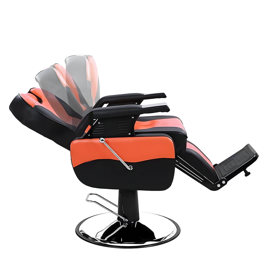 Sillón Barbero Modelo HARLY ORANGE