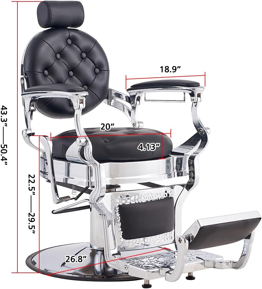 Sillón Barbero Estilo Moderno Único