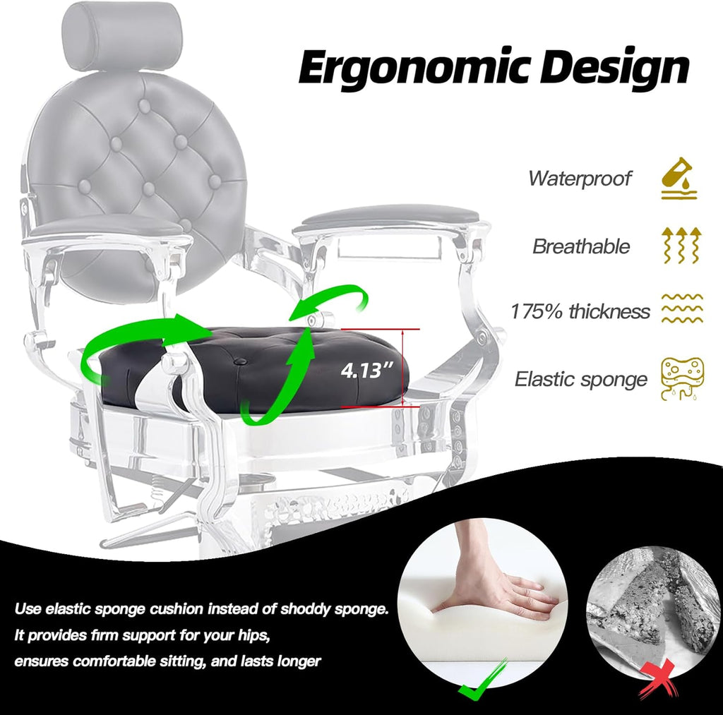 Sillón Barbero Estilo Moderno Único