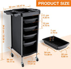 Carrito Auxiliar Profesional – Modelo Lilyan - vivox&space