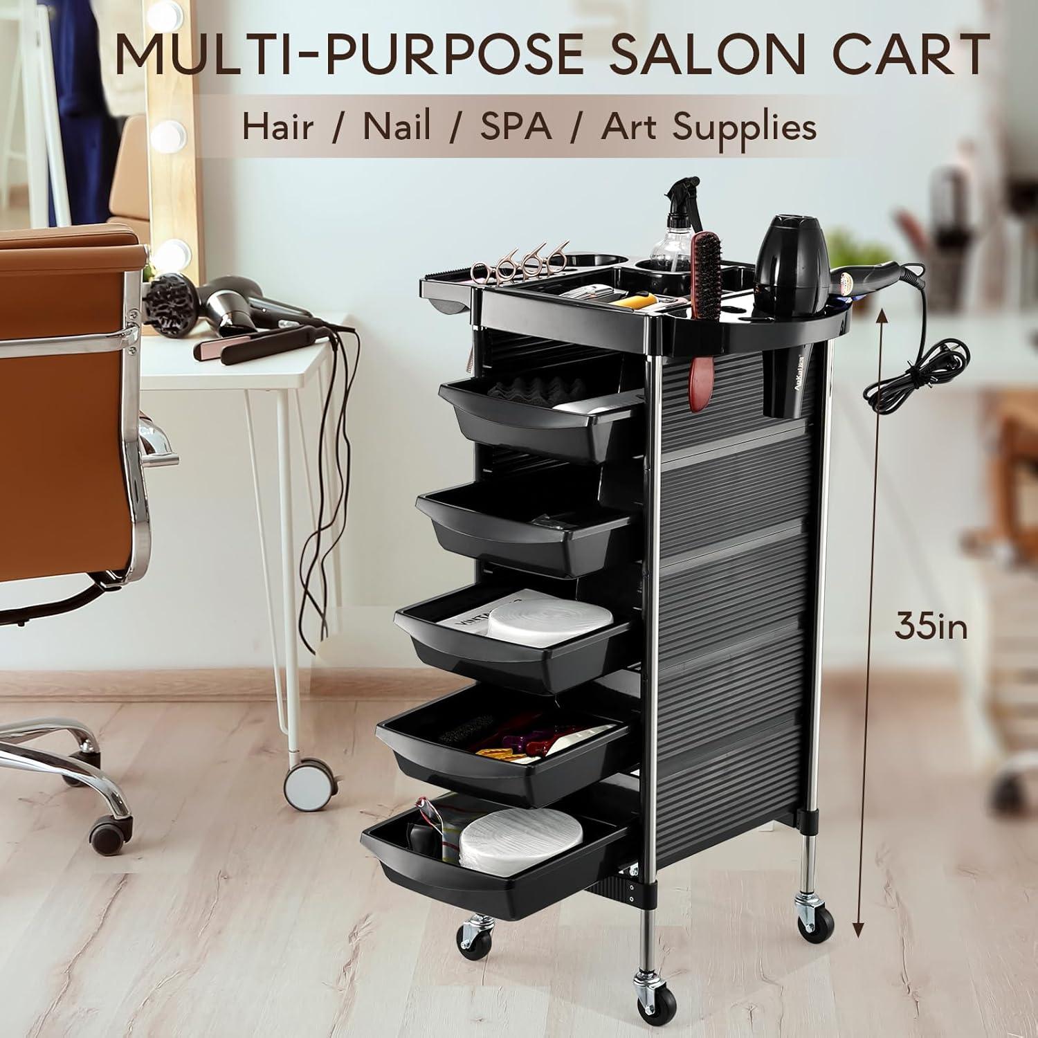 Carrito de salón para estilista de peluquería - vivox&space