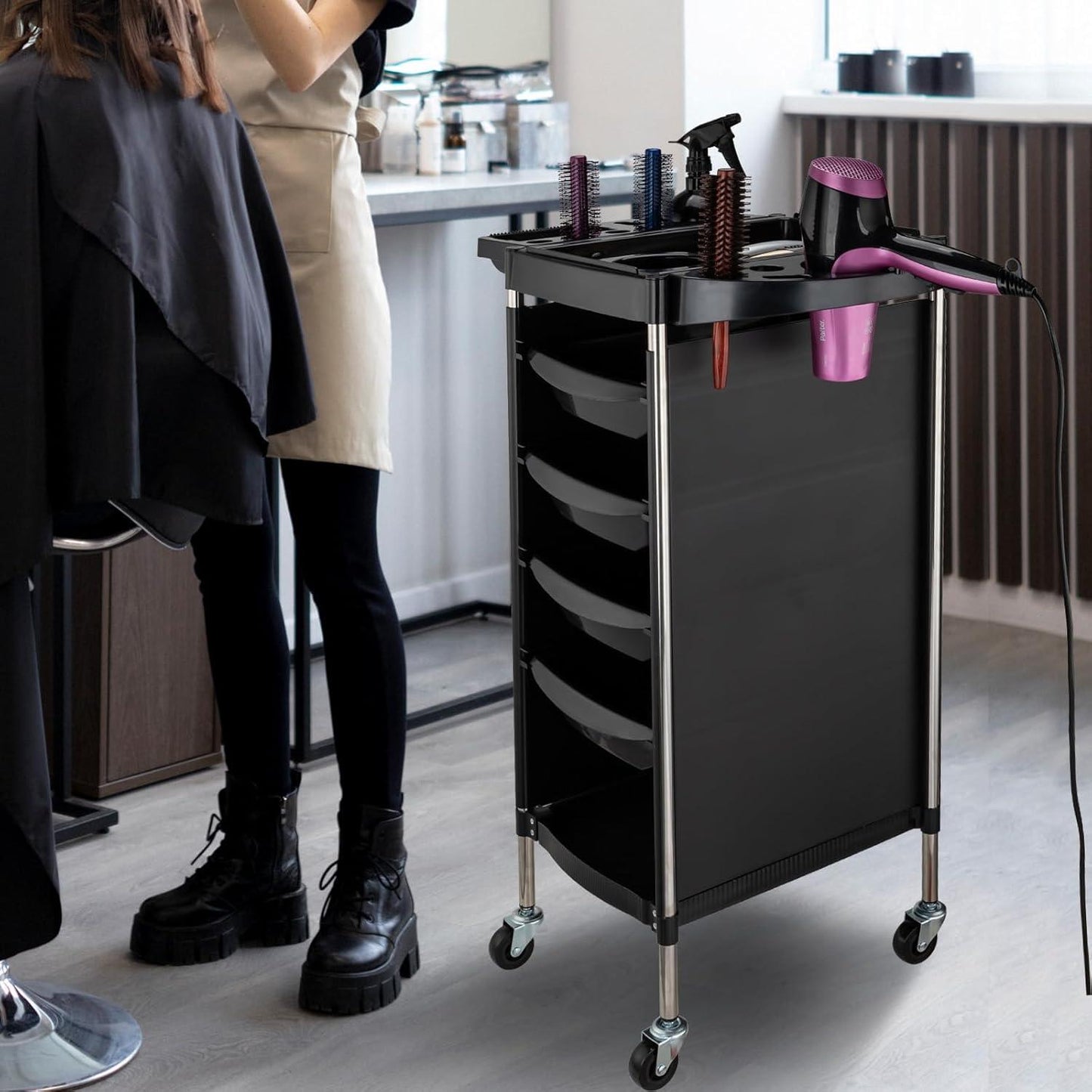 Carrito Auxiliar Profesional – Modelo Lilyan - vivox&space