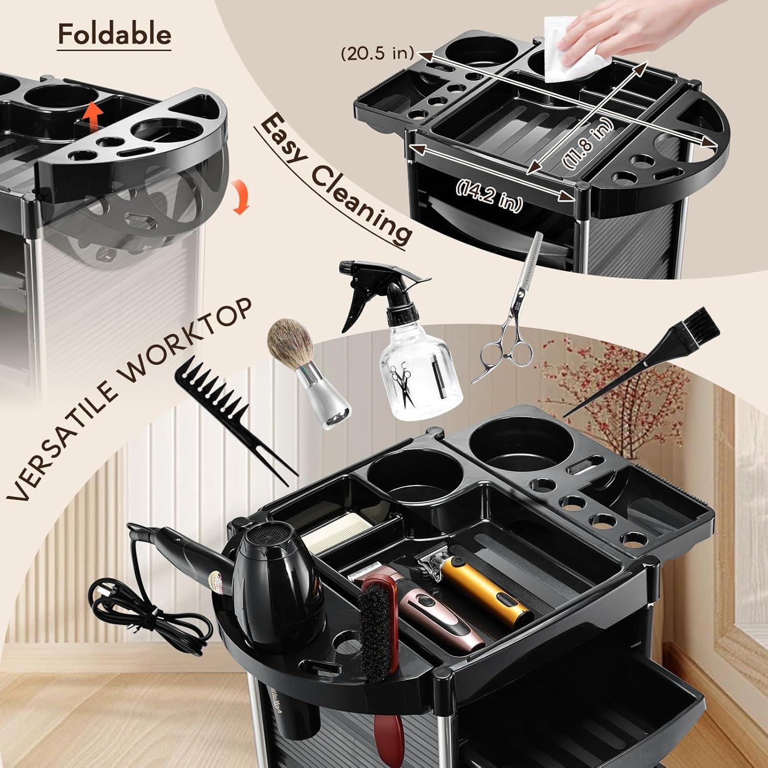 Carrito de salón para estilista de peluquería - vivox&space