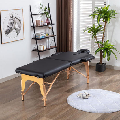 Mesa de masaje de espuma viscoelástica, portátil, plegable - vivox&space