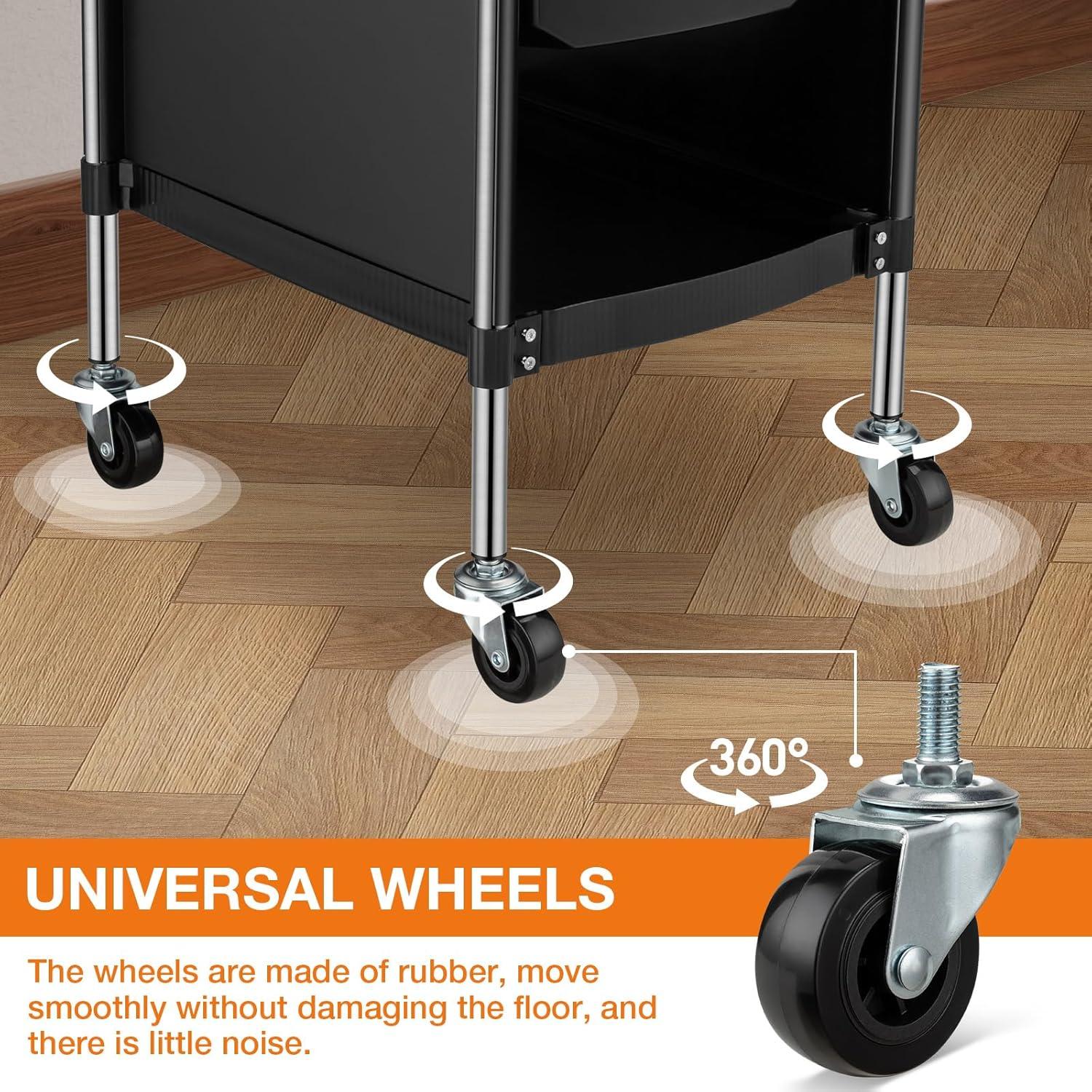Carrito Auxiliar Profesional – Modelo Lilyan - vivox&space