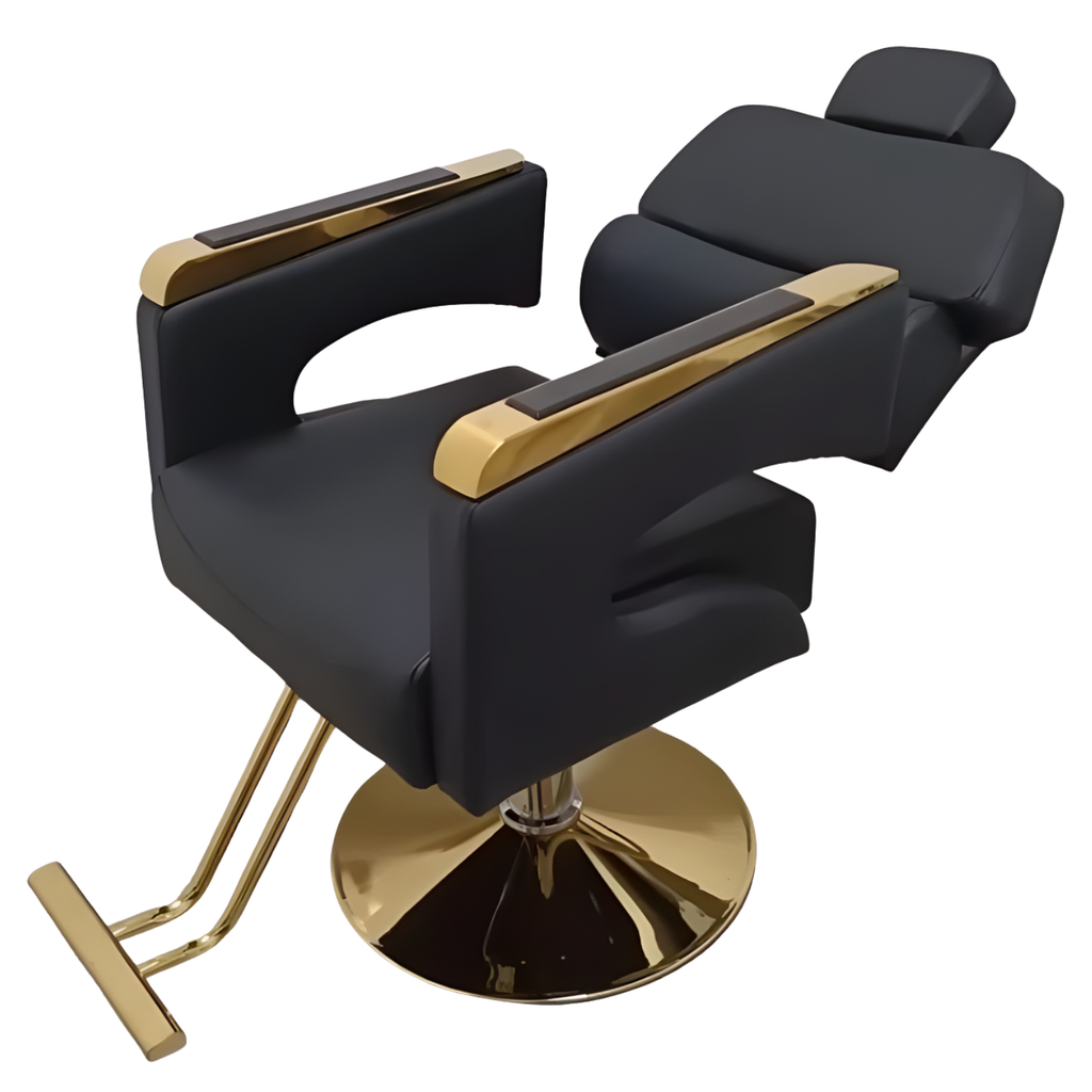 Silla de Maquillaje Modelo DELUX GOLD