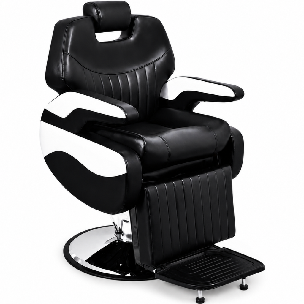 Sillón Barbero Modelo Koken Panda Clásico