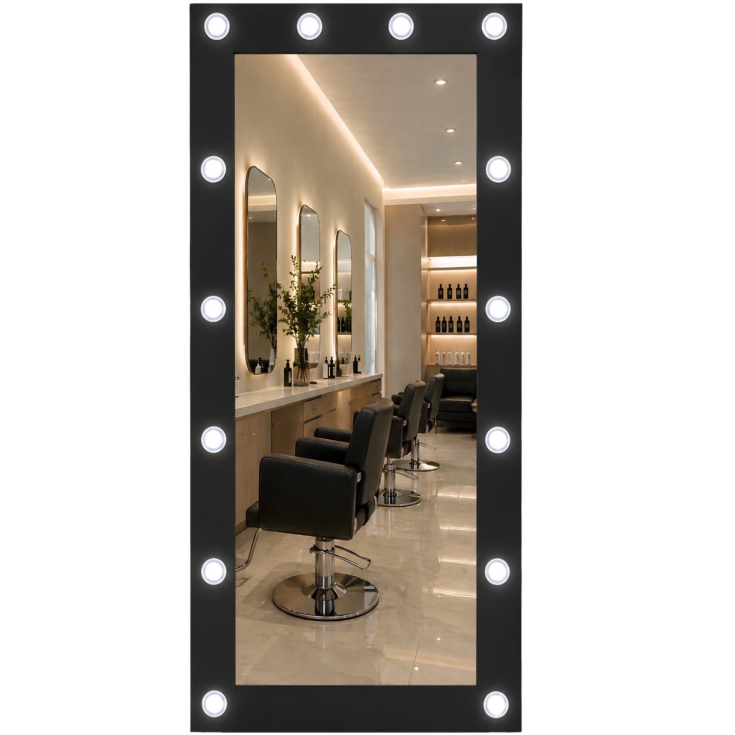 Espejo Estilizado LED Modelo VIBE-032