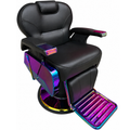 Sillón Barbero Modelo HARLY TRICO PREMIUM
