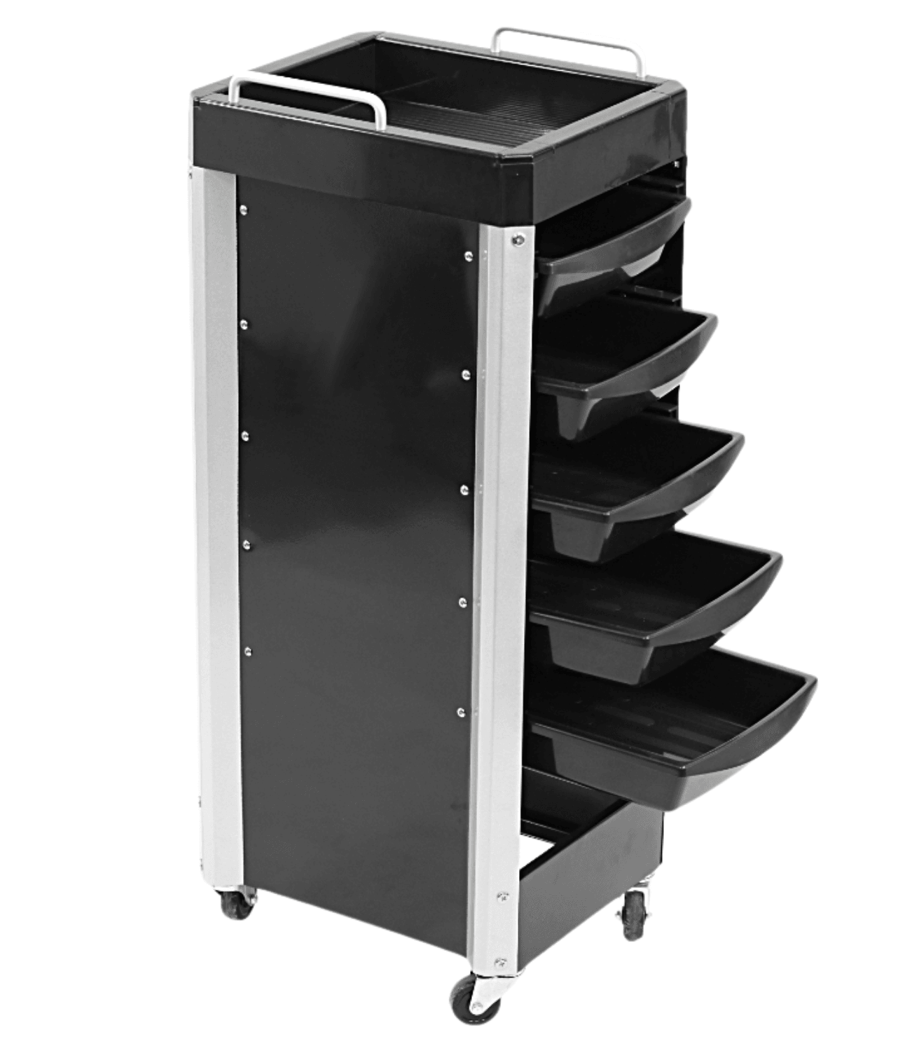 Carrito Auxiliar Profesional para estilista, peluquería – Modelo Nidia - vivox&space