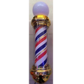 Pole Barber Bordes Dorados Luz Brillante