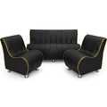 Sillón de Espera Modelo CURWEN GOLDEN