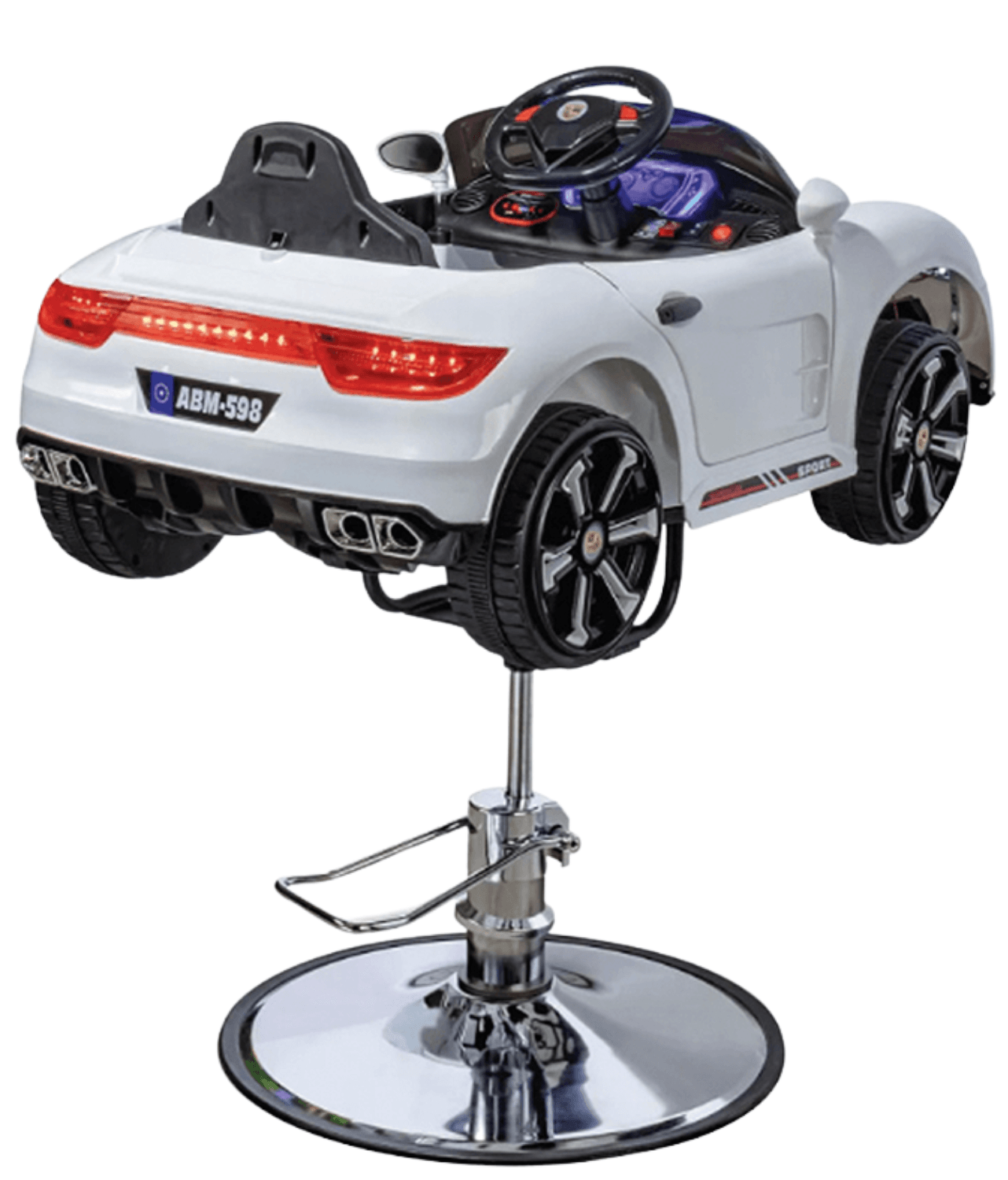 Coche para Corte de Cabello Niños - Modelo Porsche-256 - vivox&space