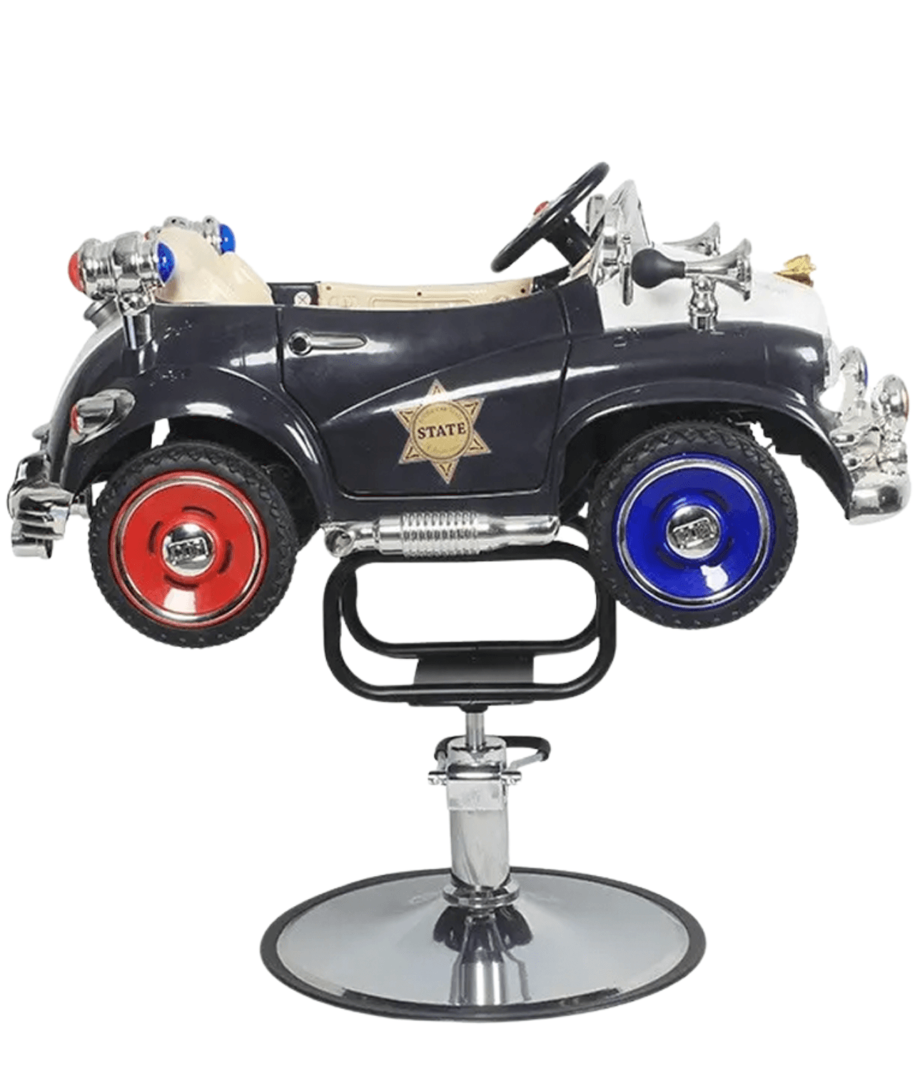 Coche para Corte de Cabello Niños Policía - Modelo Policía-245 - vivox&space