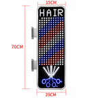 Pole Barber Doble Cara Modelo LED