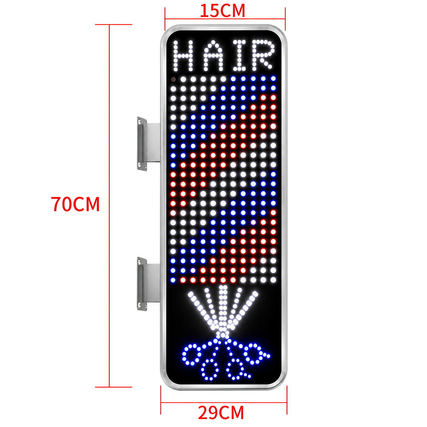 Pole Barber Doble Cara Modelo LED