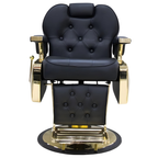 Sillón Barbero Modelo HARLY CÁPITONÉ GOLD