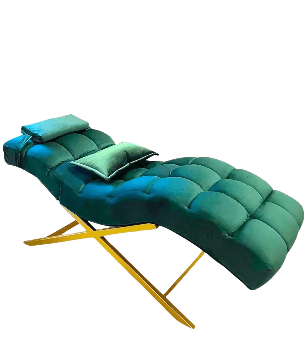 Camilla Lashista de Diseño Drake Terciopelo Verde - vivox&space