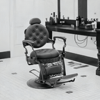Sillón Barbero Emperador: Elegancia Clásica y Lujo de Alta Gama - vivox&space