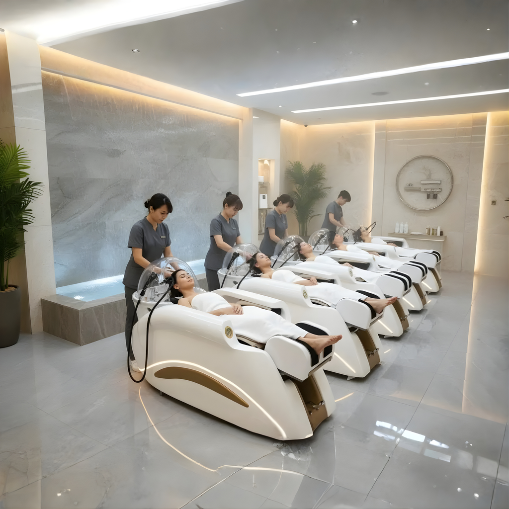 Lavacabeza Masajeadora Spa Modelo AQUALUX