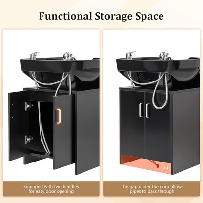 Lava cabeza Dorado Confort premium para tu salón