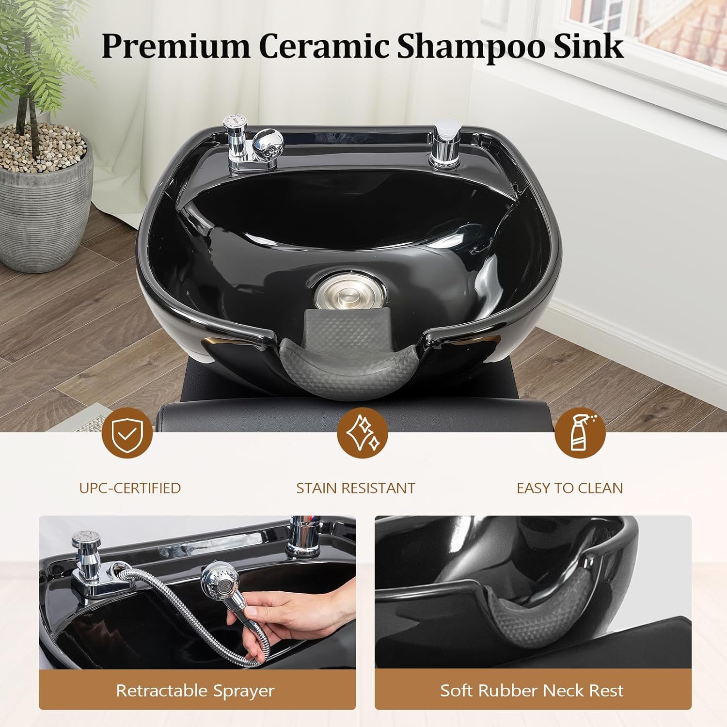 Lavacabeza Profesional Modelo ORIÓN GOLDEN