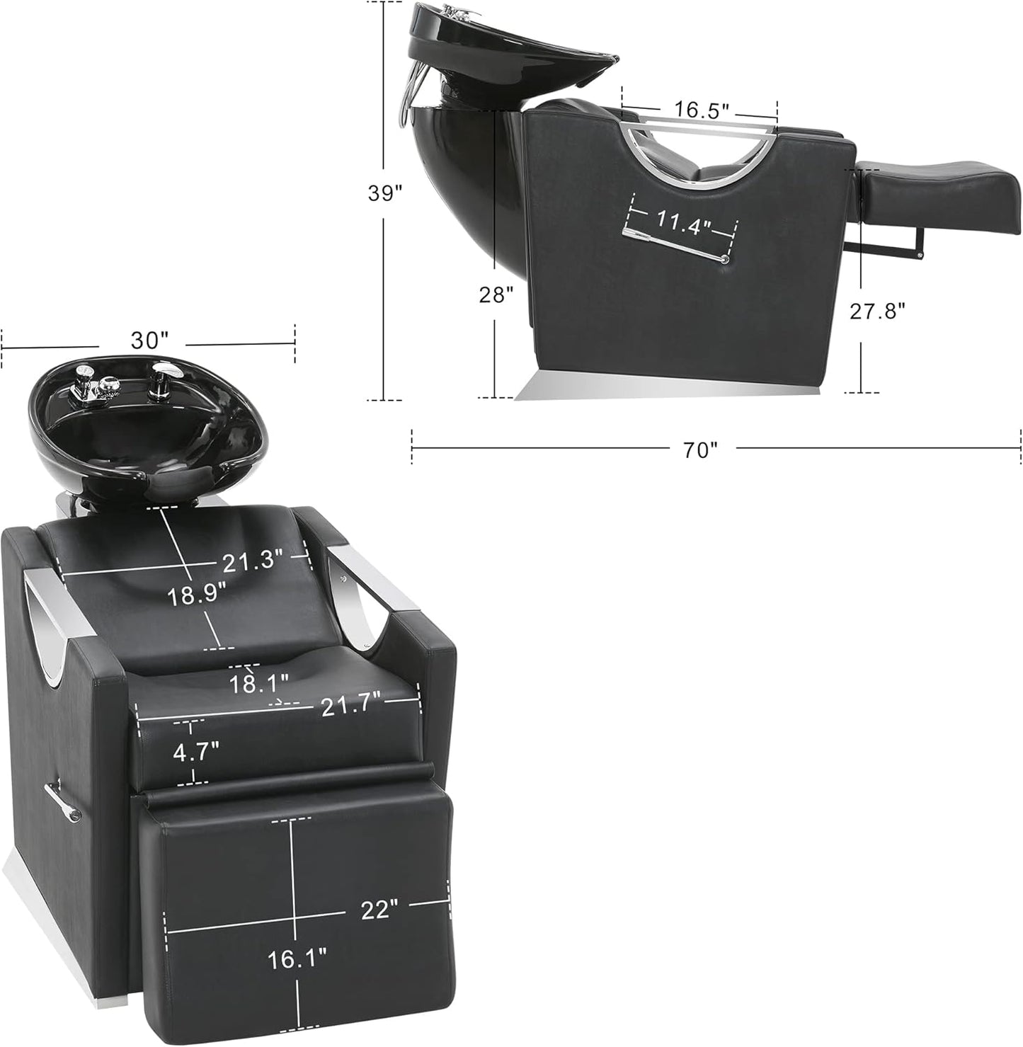 Lava cabezas Premium Hand Diseño Ergonómico y Elegante