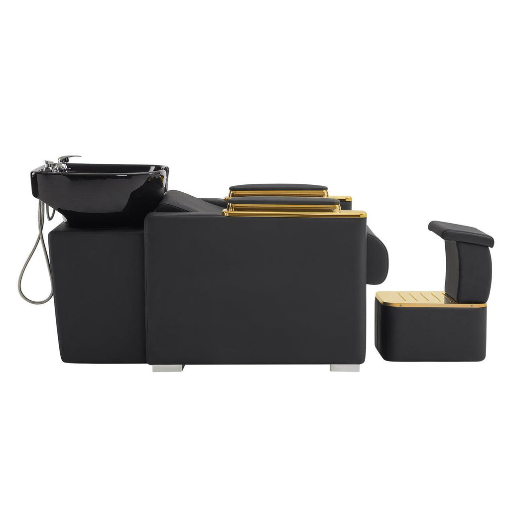 Unidad de champú Dolce II Gold Black - vivox&space