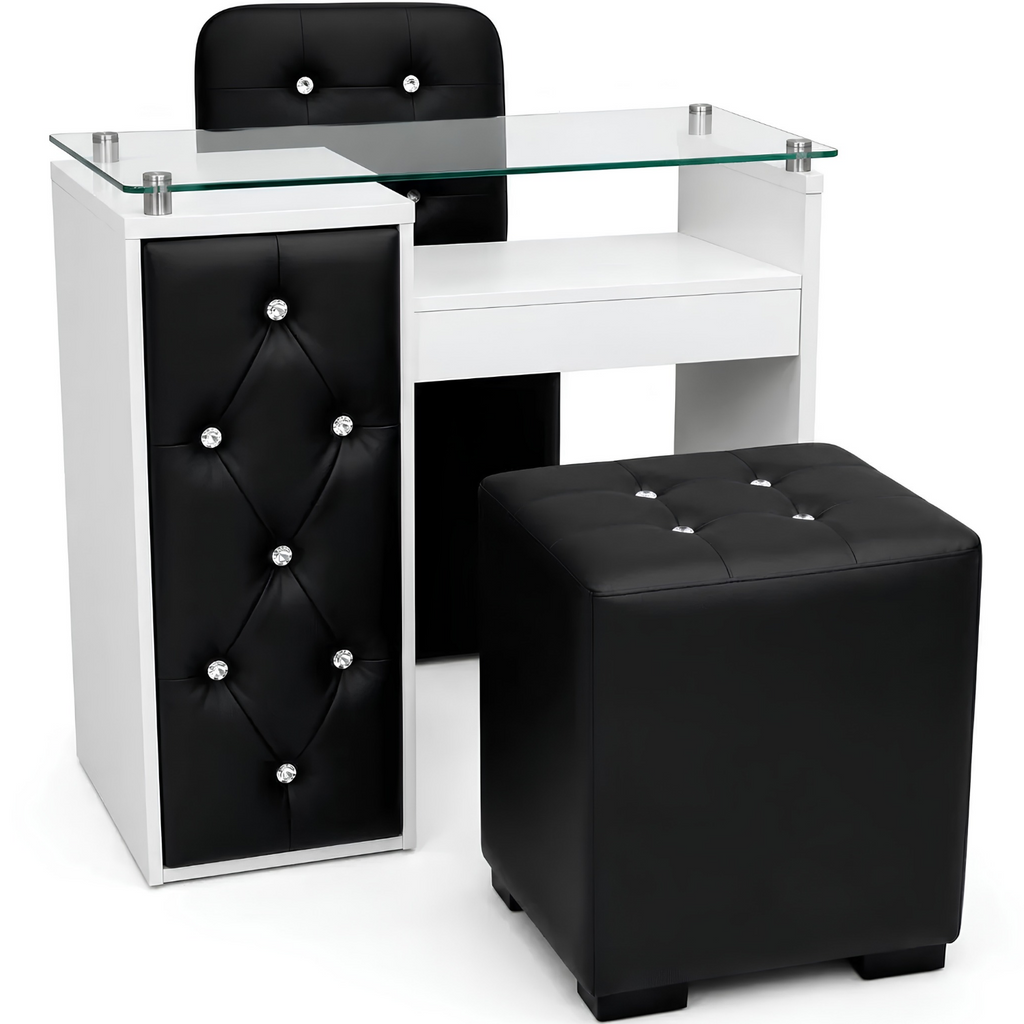 Mesa de Manicure Capitoné Modelo CABY