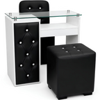 Mesa de Manicure Capitoné Modelo CABY