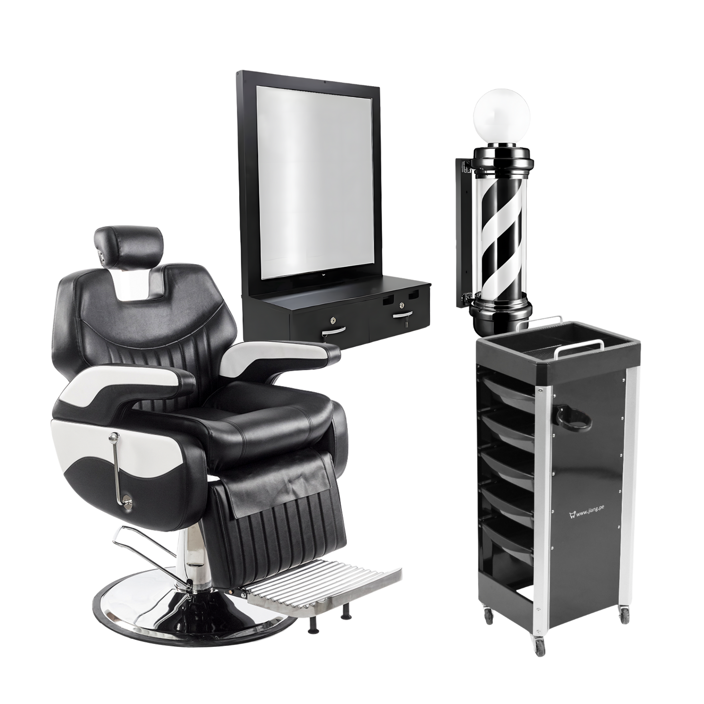 Pack de sillón para Barbería Esencial Profesional