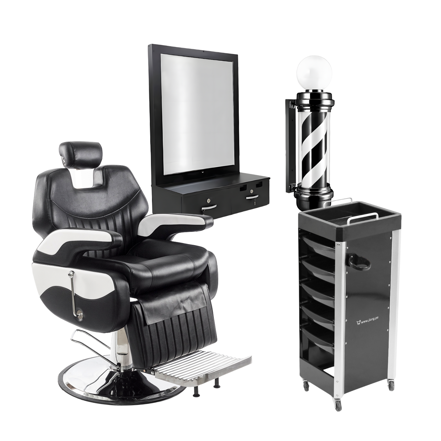 Pack de sillón para Barbería Esencial Profesional