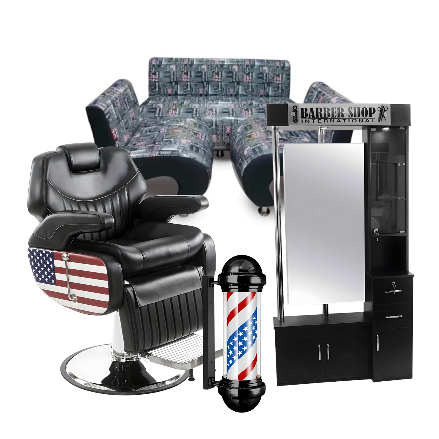 Pack Barbería Estilo Americano