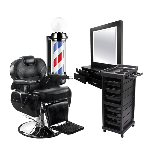 Pack de sillón Barbería Harley Profesional