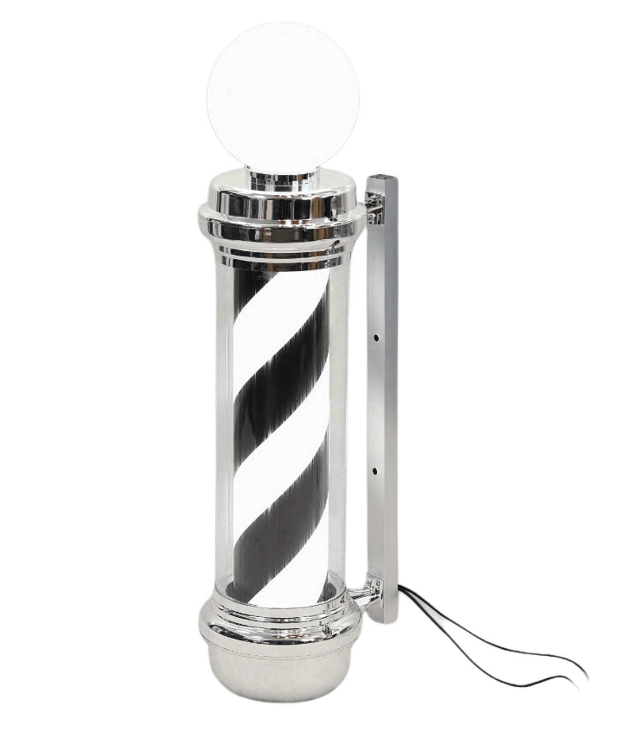 Pole Barbero Clásico negro led - vivox&space