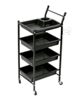 Carrito Auxiliar Profesional para estilista, peluquería, belleza– Modelo lara-080 - vivox&space