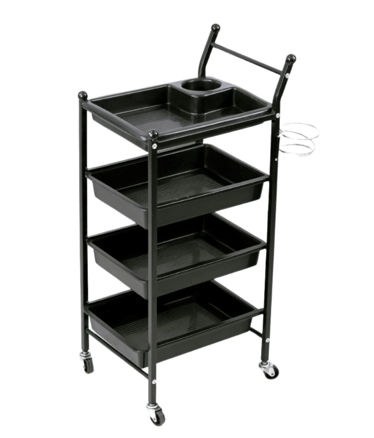 Carrito Auxiliar Profesional para estilista, peluquería, belleza– Modelo lara-080 - vivox&space
